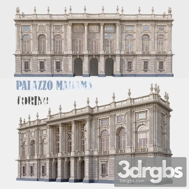 Palazzo Madama Bilding 3dsmax Download