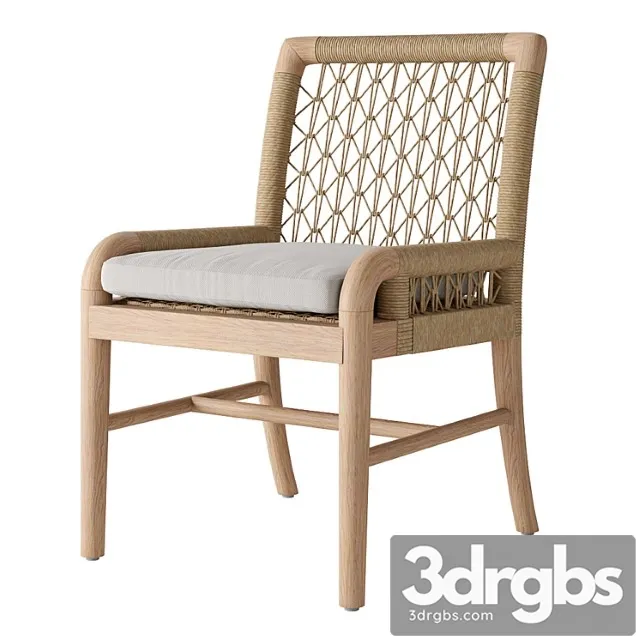 Palecek montecito outdoor side chair