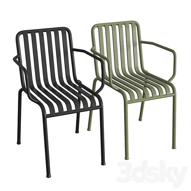 Palissade armchair 3ds Max