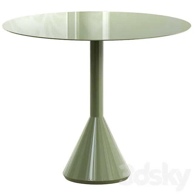 Palissade cone round table 3ds Max