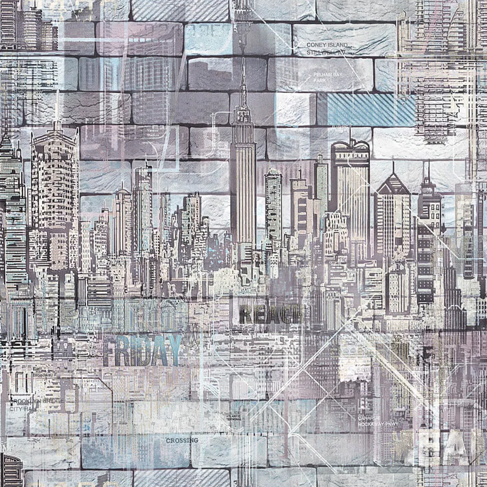 PALITRA – Wallpaper Manhattan 3ds Max