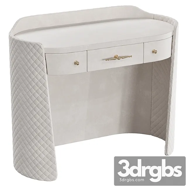 Palladium dressing table with drawers