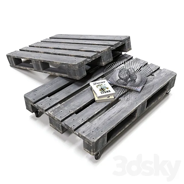 pallets 3ds Max