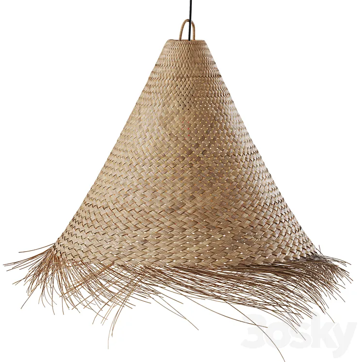 Palm leaf chandelier WESOKO 3DS Max