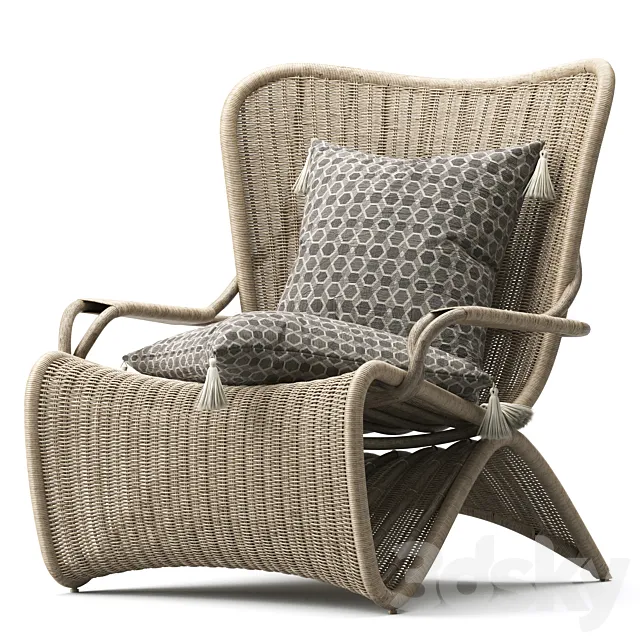 Palmeria Lounge Chair 3DSMax File