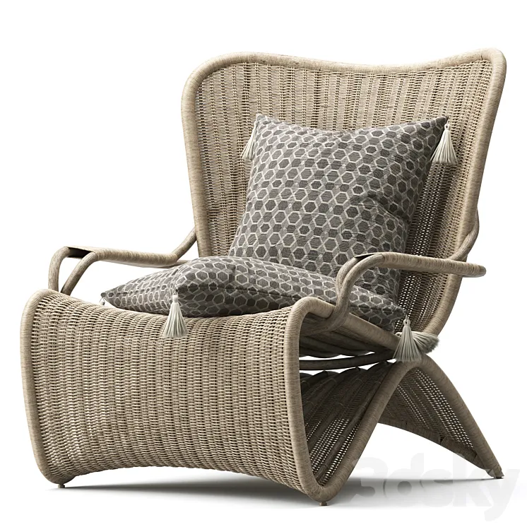 Palmeria Lounge Chair 3DS Max Model