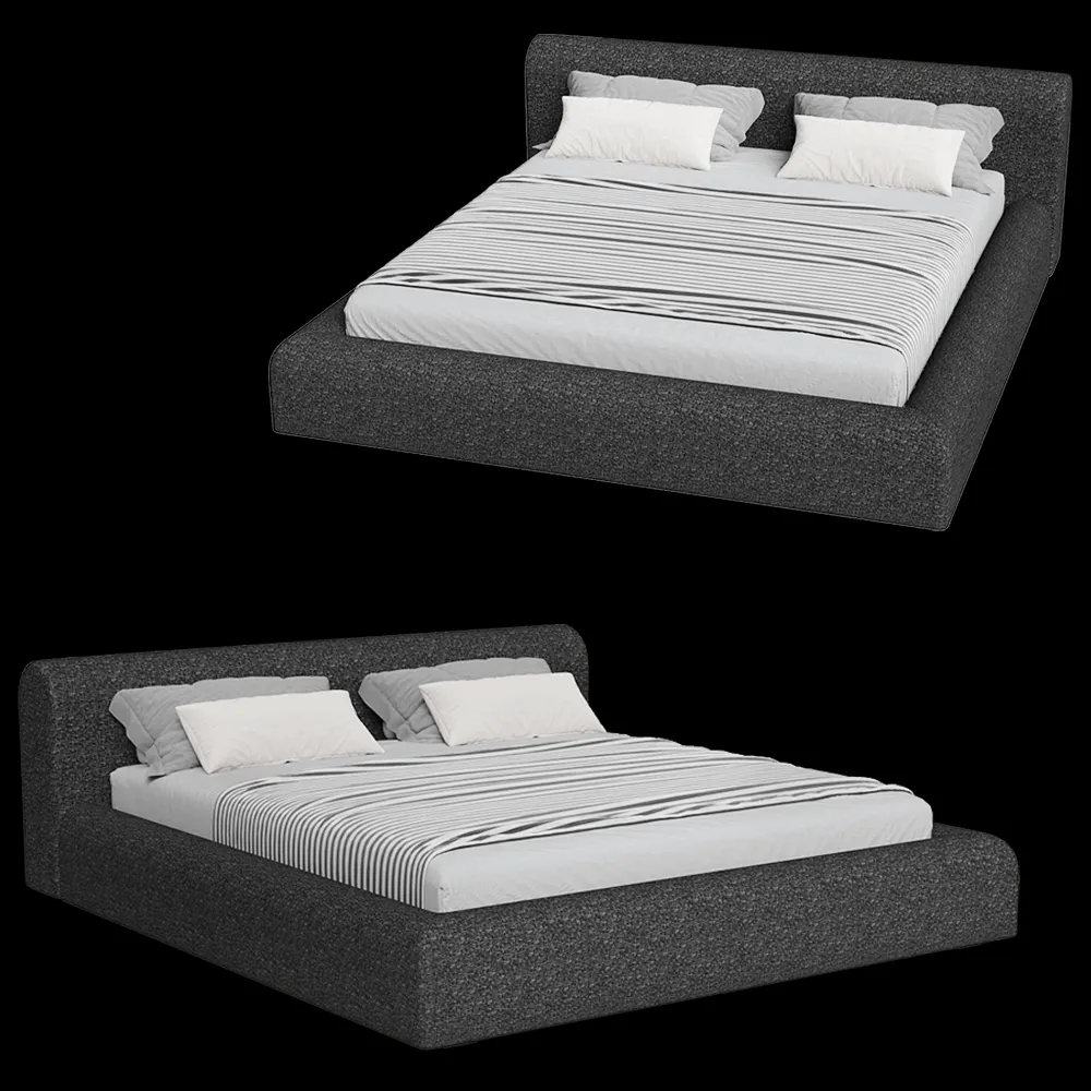 Palo Nero – Bed Chairo 3ds Max