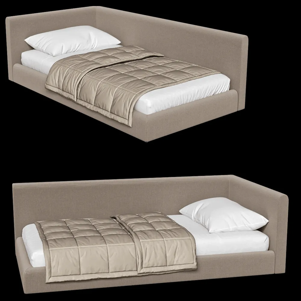 Palo Nero – Bed Chiaro Child 3ds Max