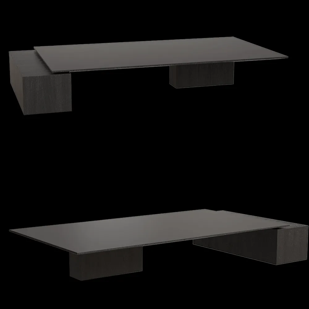 Palo Nero – Coffee table Purezza 3ds Max
