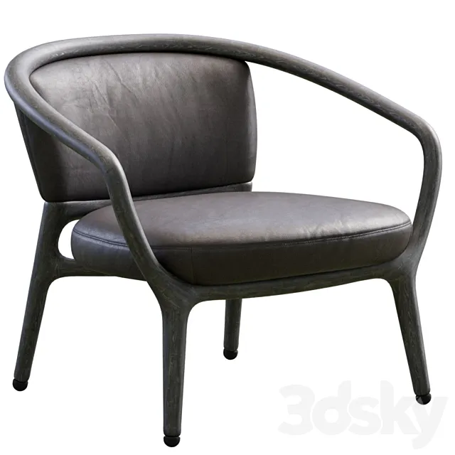 Pamina Armchair By Giorgetti 3ds Max