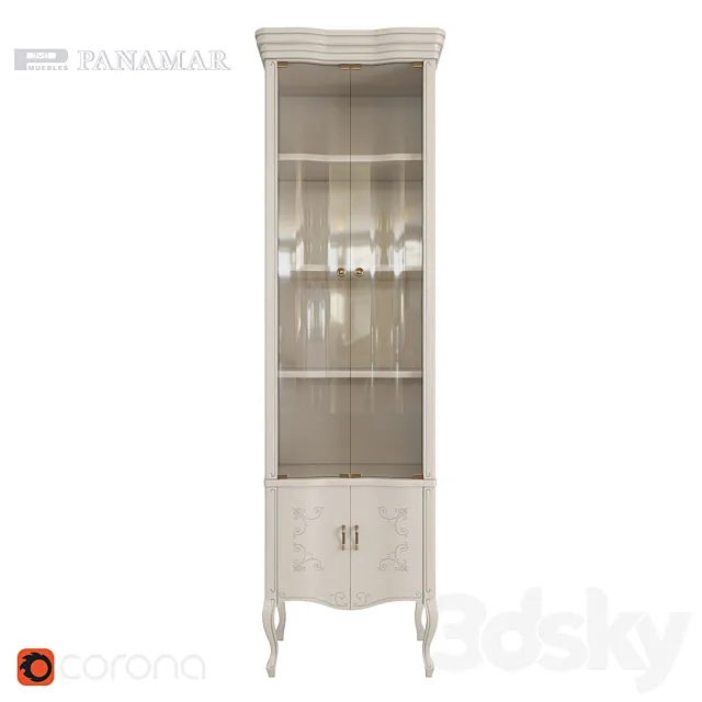 Panamar bookcase 725.001.P 3ds Max