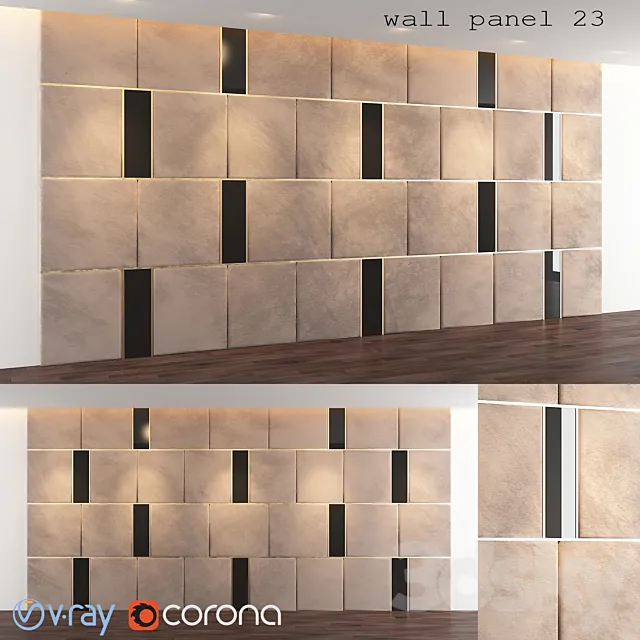 Panel 23 3DS Max Model