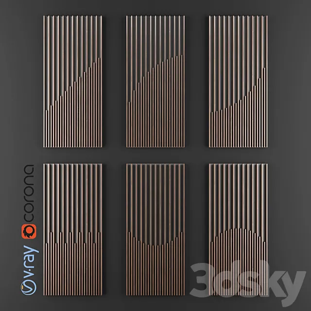 Panel 5 3DS Max Model