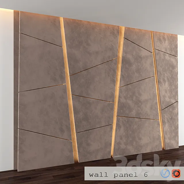 Panel 6 3ds Max