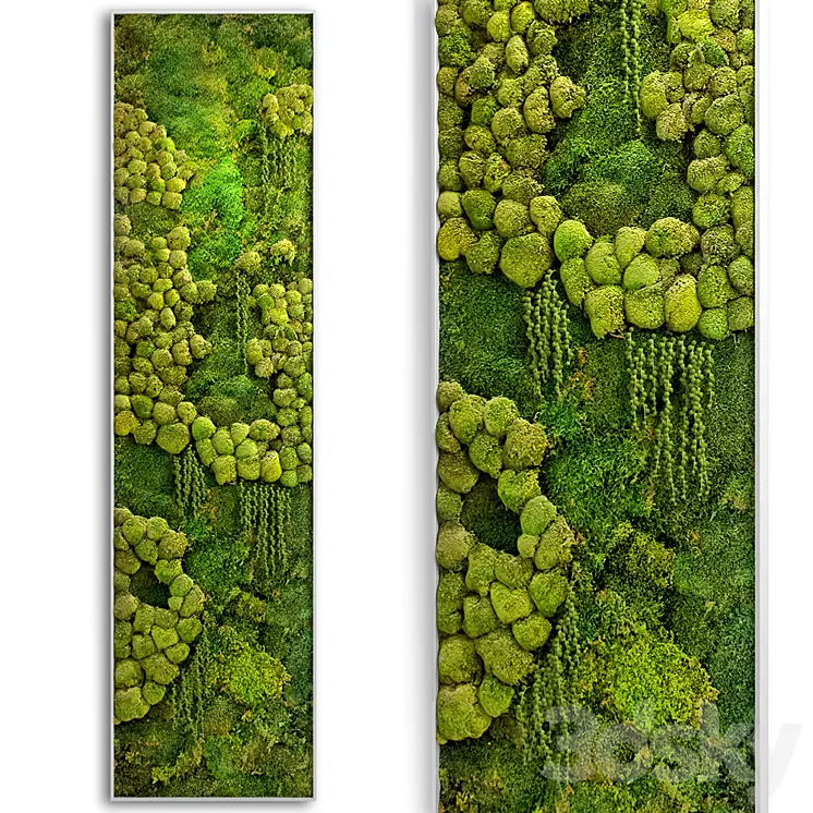 panel jungle 3DS Max