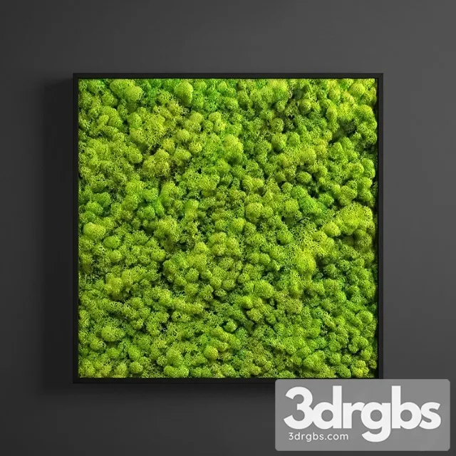 Panel Moss Square 3dsmax Download