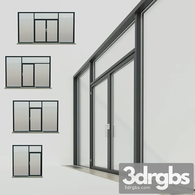 Panoramic windows. stained glass.5 3dsmax Download