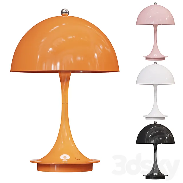 Panthella Table Lamp 3ds Max