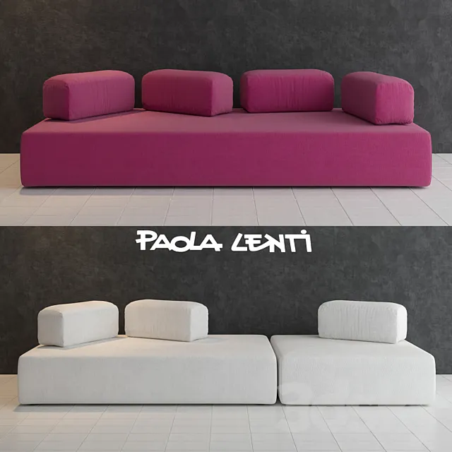 PAOLA LENTI Ribbon 3DS Max Model