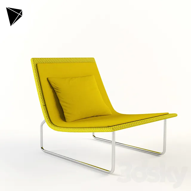 Paola Lenti Sand Chair 3DS Max Model