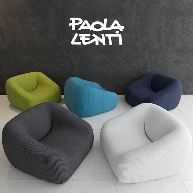 Paola Lenti smile 3DS Max Model