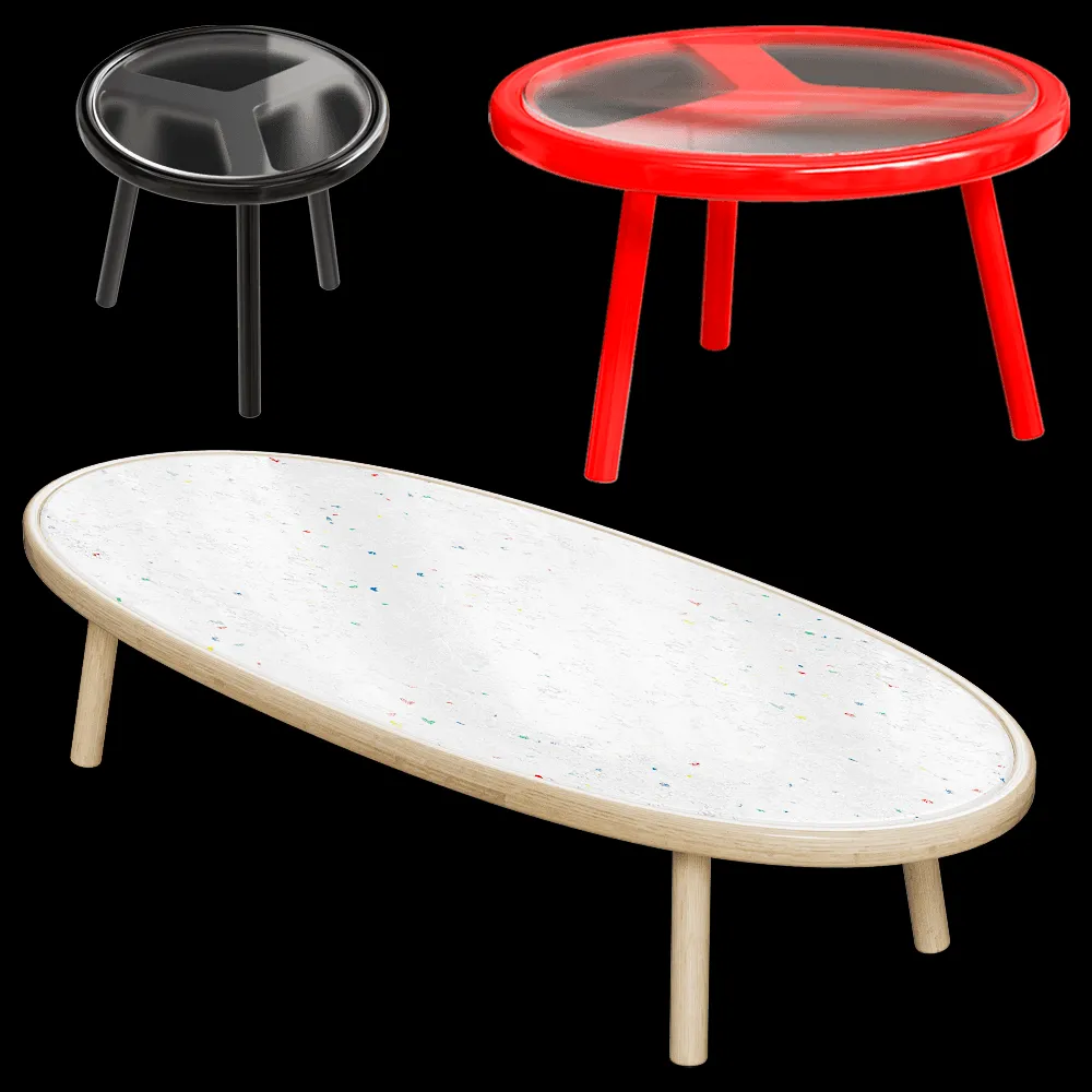 Paola Zani – Coffee tables FPT 3ds Max