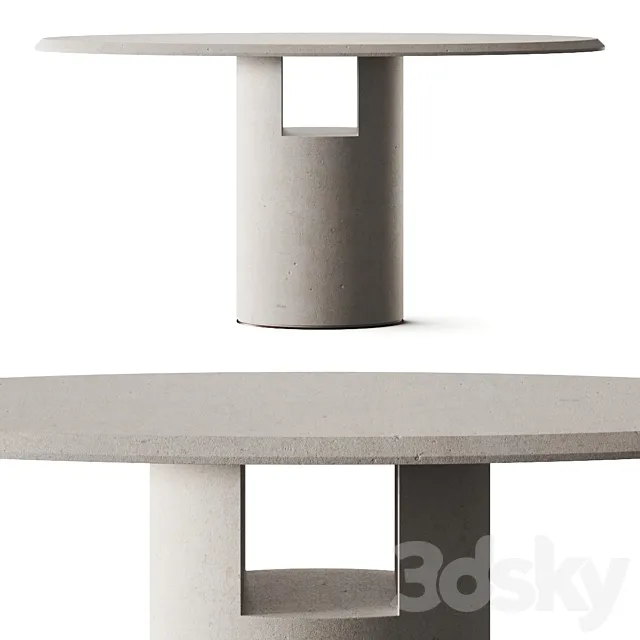 Paolo Castelli Alba Console Table 3DS Max Model