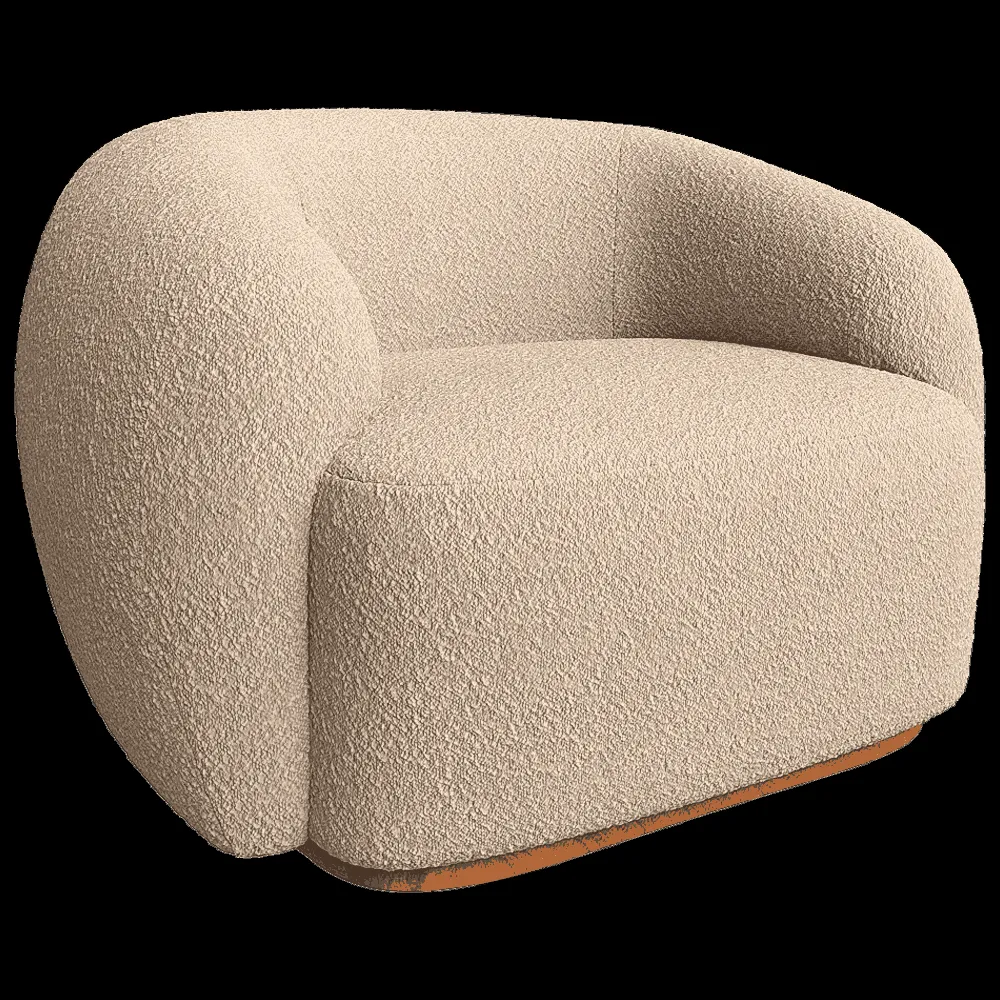 Paolo Castelli – Armchair Coral 3ds Max
