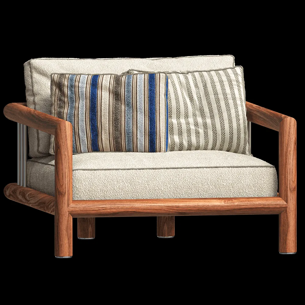 Paolo Castelli – Armchair Imane 3ds Max