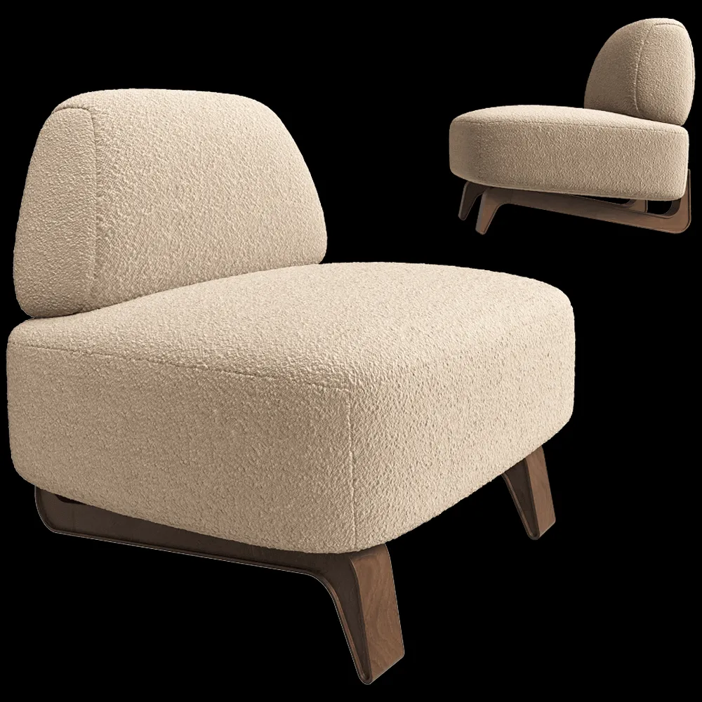 Paolo Castelli – Armchair Vao 3ds Max