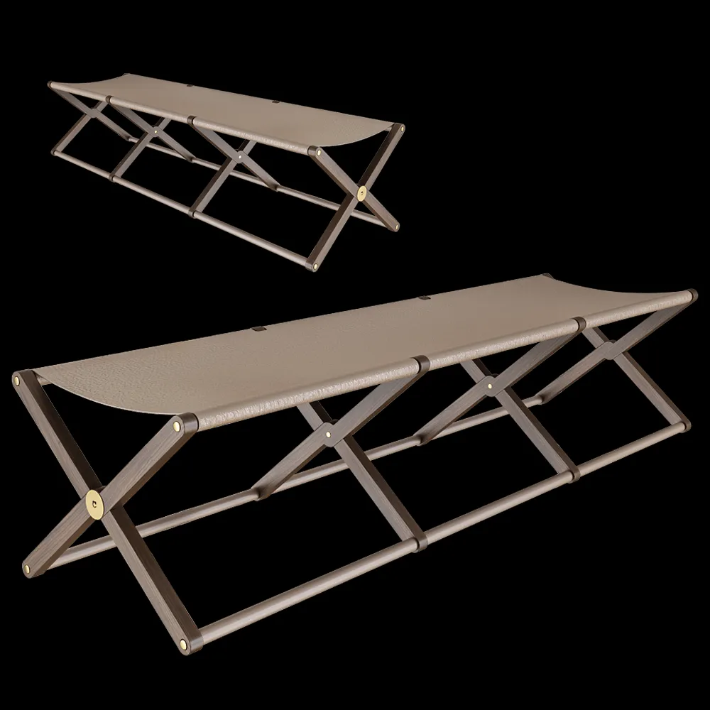 Paolo Castelli – Bench Tugurium Cot 3ds Max
