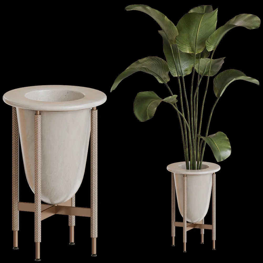 Paolo Castelli – Cache-pot Accra 3ds Max