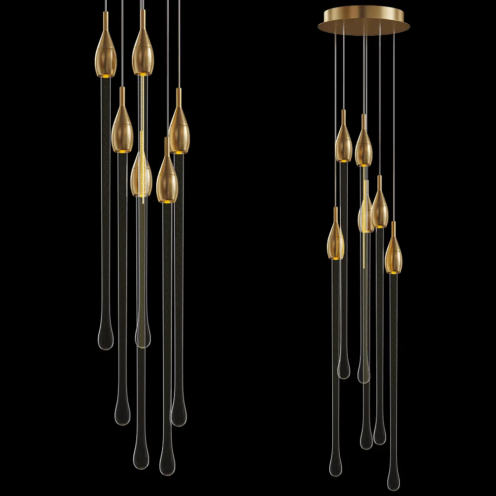 Paolo Castelli – Ceiling lamp Allure Supension 3ds Max