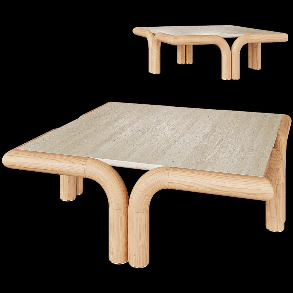 Paolo Castelli – Coffee table Imane 3ds Max