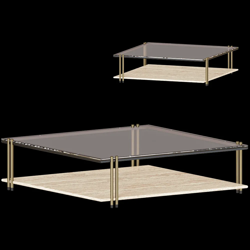 Paolo Castelli – Coffee table Soft Ratio 3ds Max