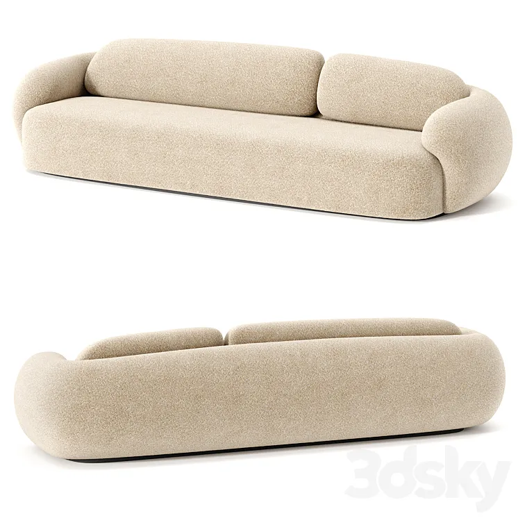 Paolo castelli coral sofa 3DS Max Model
