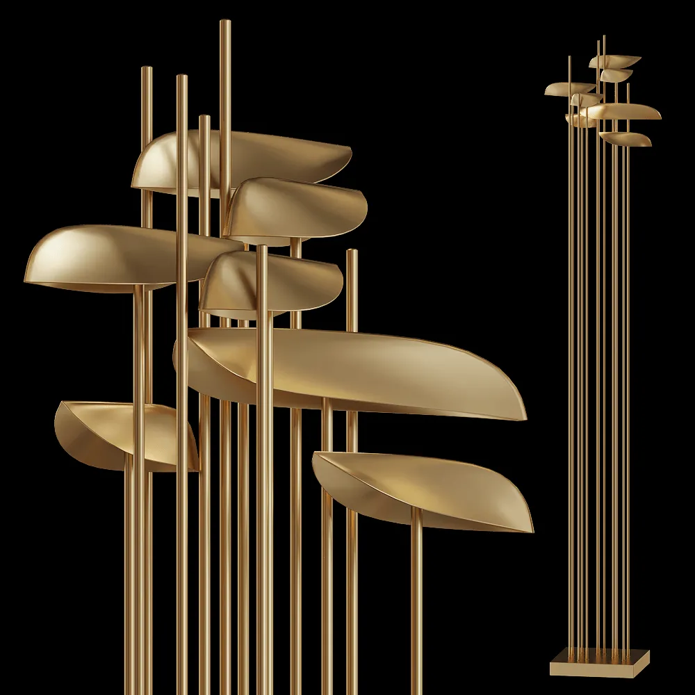 Paolo Castelli – Floor lamp Anodine 3ds Max