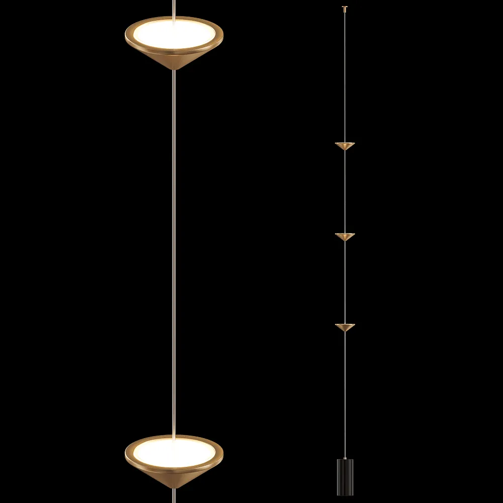 Paolo Castelli – Floor lamp Soreluna 3ds Max
