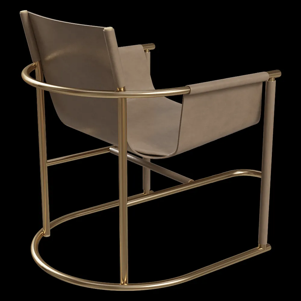 Paolo Castelli – Lounge chair U 3ds Max