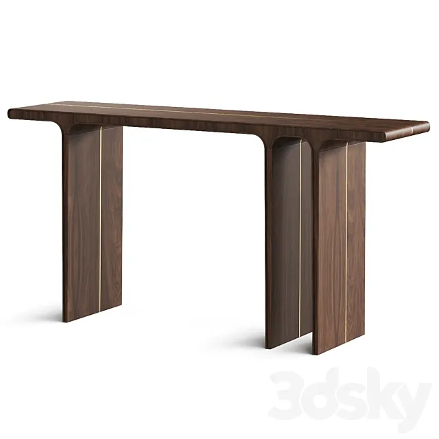 Paolo Castelli Selima Console Table 3ds Max