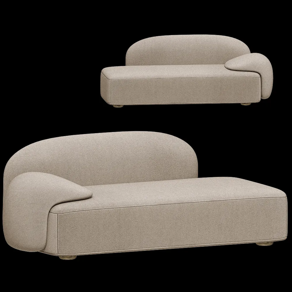 Paolo Castelli – Sofa Ama Dormeuse 3ds Max