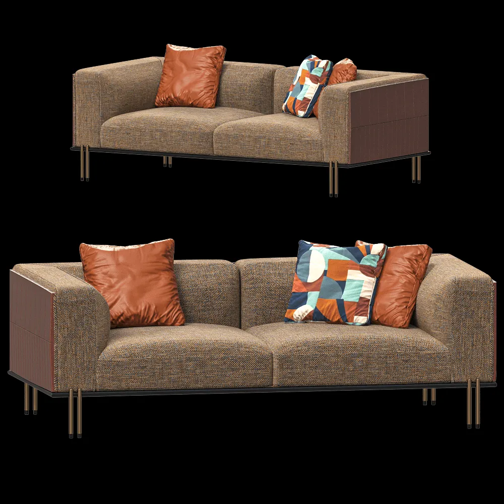 Paolo Castelli – Sofa Soft Ratio 3ds Max
