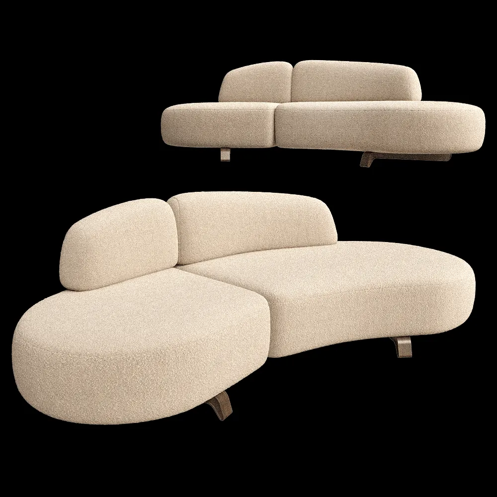 Paolo Castelli – Sofa Vao 250 3ds Max