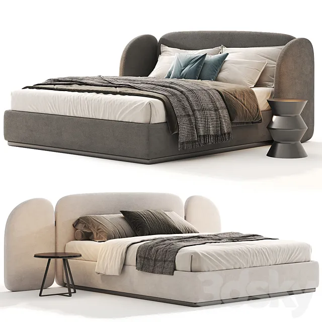 Paolo Castelli VAO Bed 3ds Max