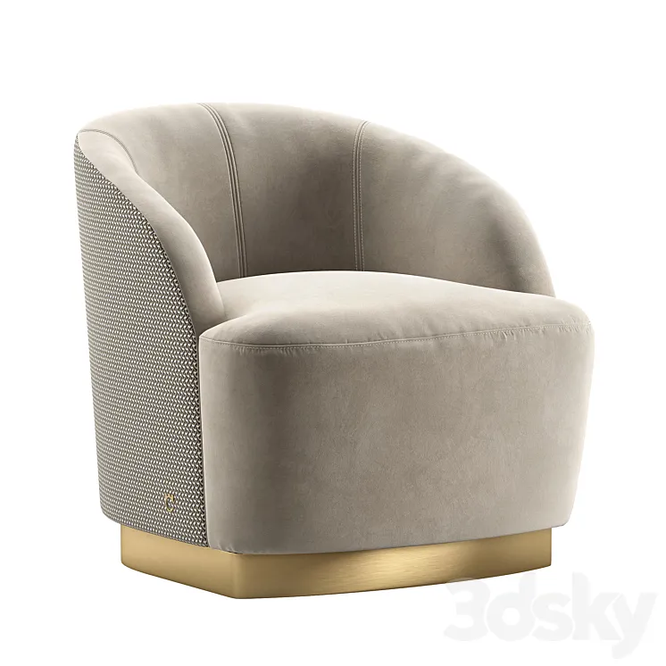 Paolo Castelli Venice Swing Armchair 3DS Max Model