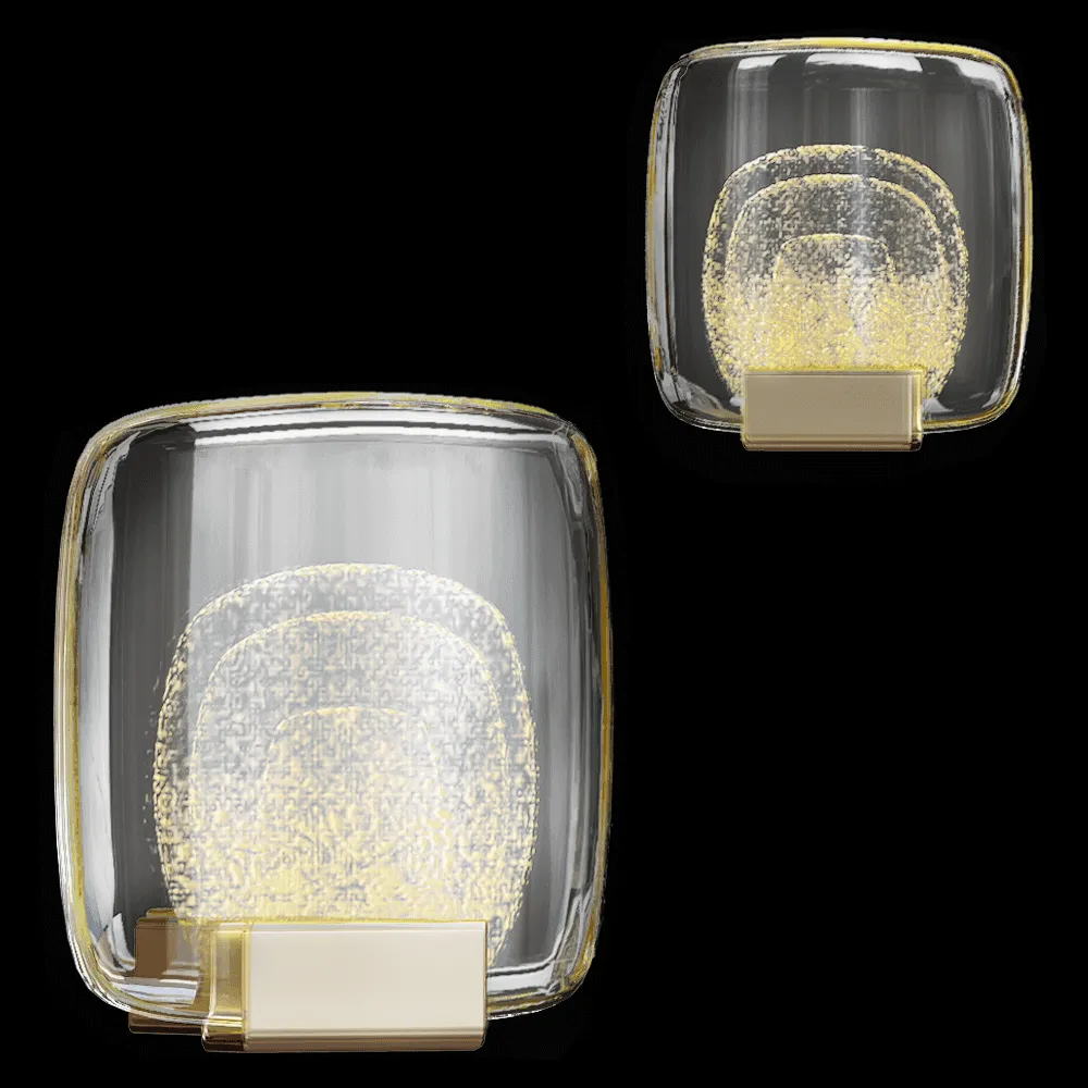 Paolo Castelli – Wall lamp Golden Cloud 3ds Max