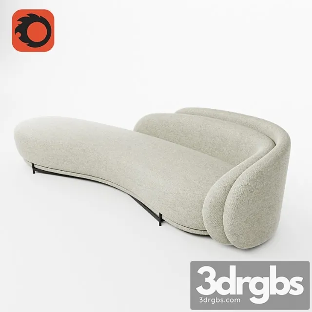 Paolo ferrari layered back sofa