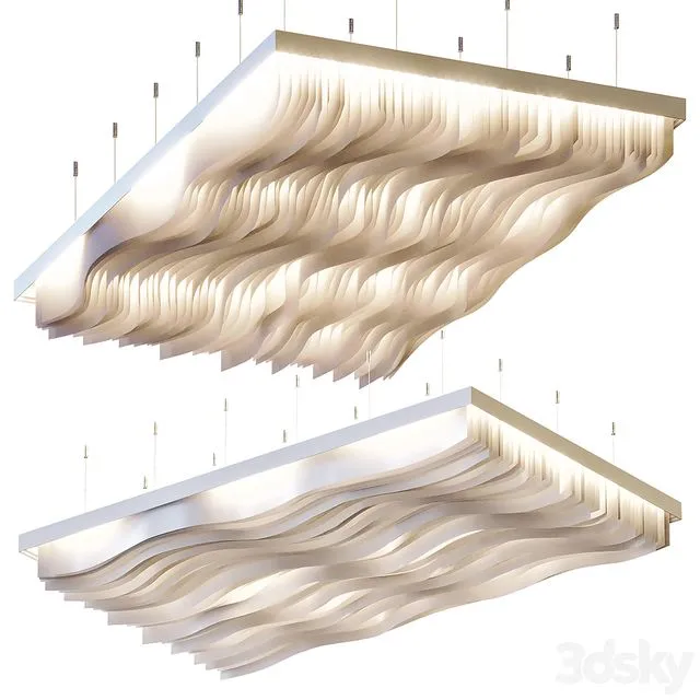 Paper Design Celing 3 3dsMax Model