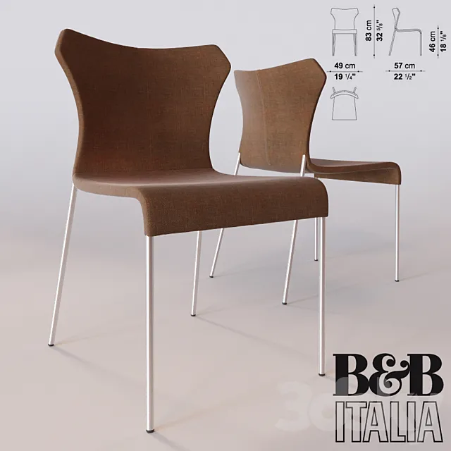 Papilio Chair 3DS Max Model