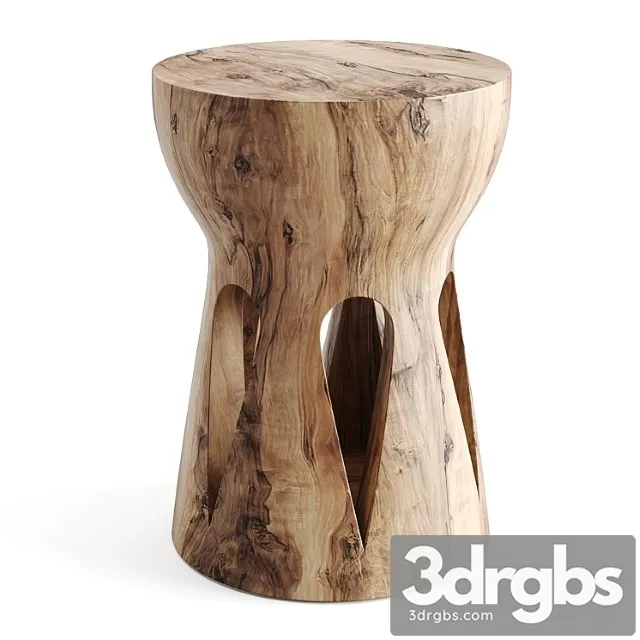 Papung Sculpted Side Table AM PM 3dsmax Download